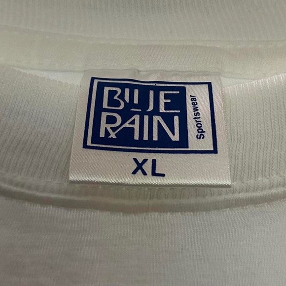 Vintage 90s deadstock fosters beer promo surf graphic white tshirt. - Picture 4 of 4